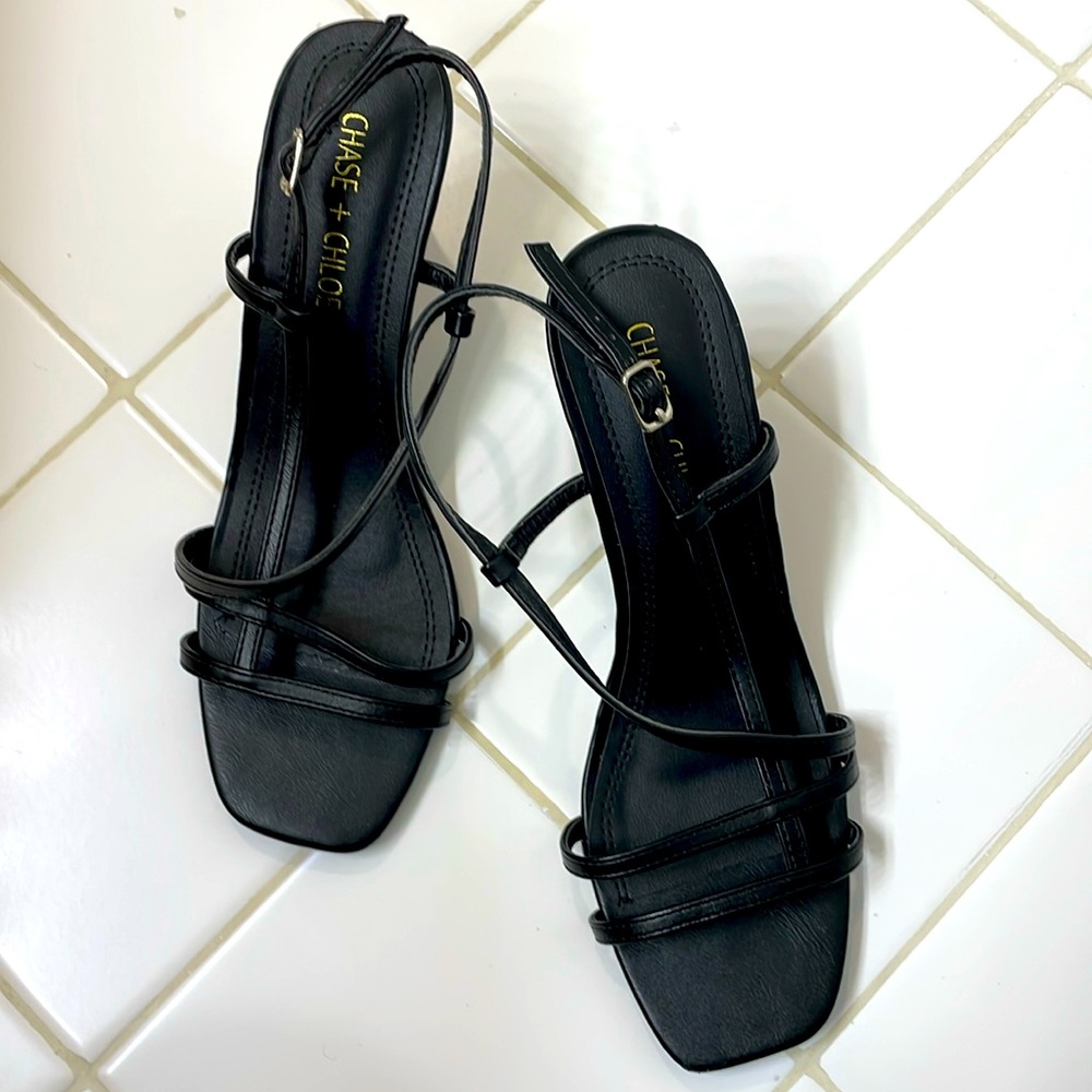 Chase + Chloe Strappy Sandal 7.5